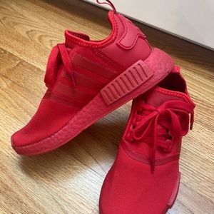 Adidas NMD_R1 SHOES Scarlet Red Running Trainers Gym Boost